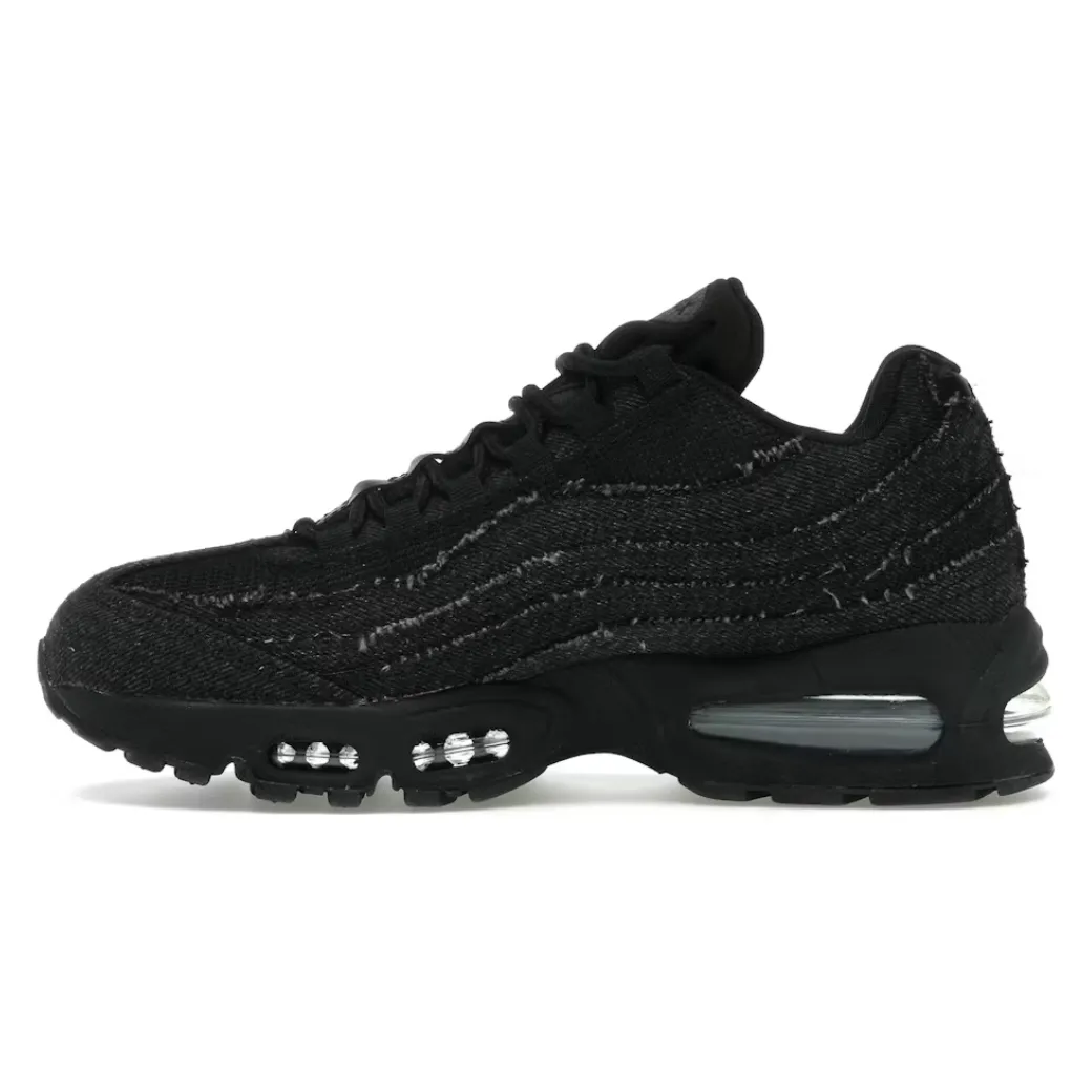 Nike Air Max 95 OG Levis Black Team Practice Wear Microporous Mesh Panels