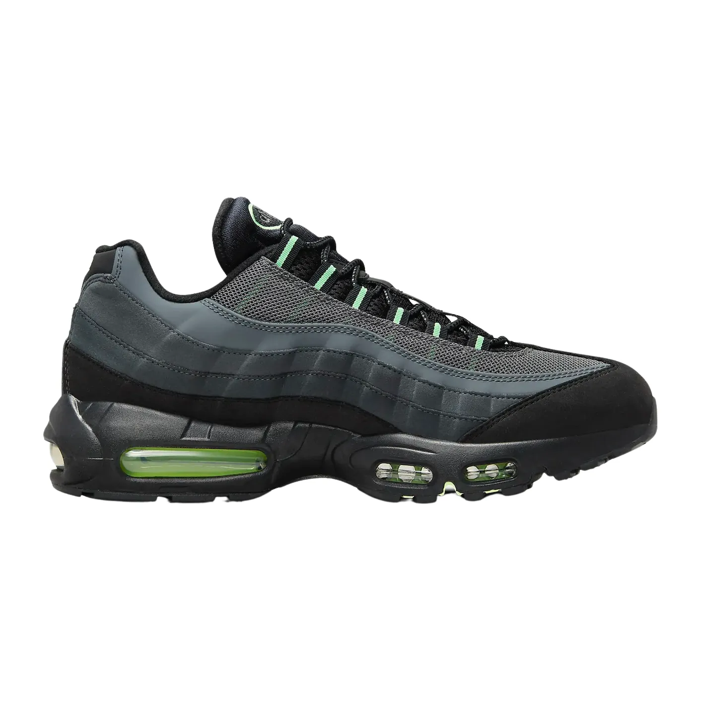 Nike Air Max 95 Vapor Green Adaptive Flex Notches Low Weight