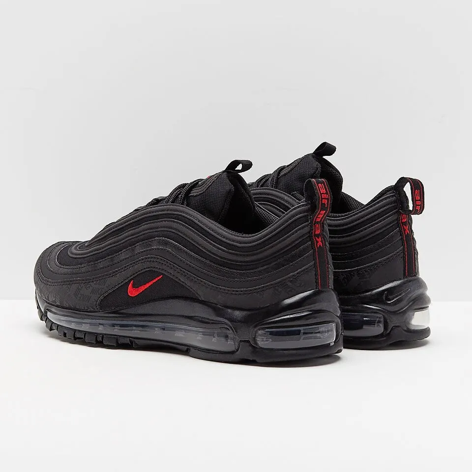Nike Air Max 97 Black/Red Adaptive Lacing Mechanism Commuter Choice