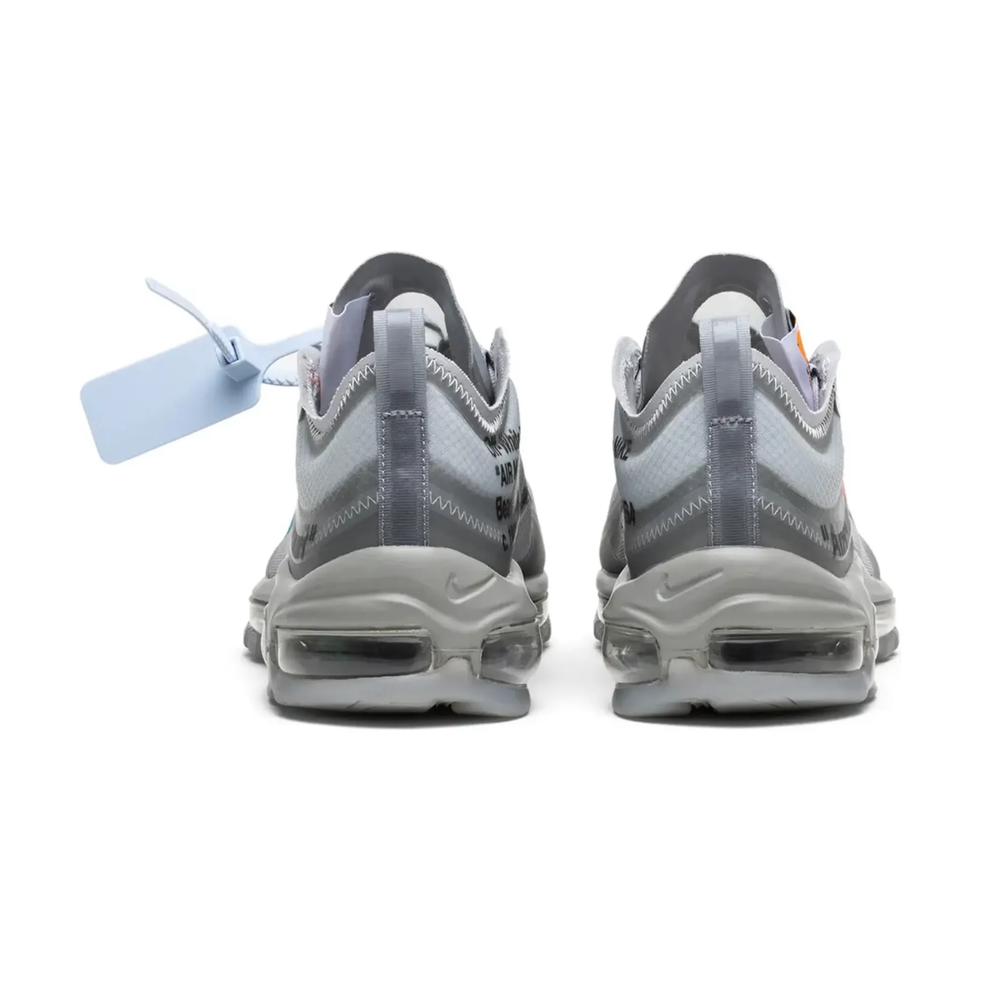 Nike Air Max 97 Off-White Menta mesh - upper - feature shoes