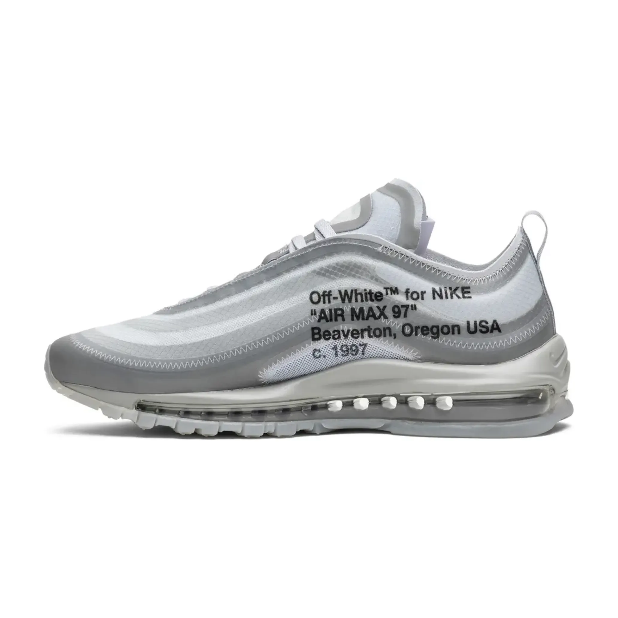 Nike Air Max 97 Off-White Menta Integrated Heel Counter