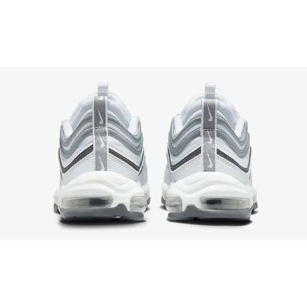 Shock Absorption Midsole Nike Air Max 97 White Silver Grey