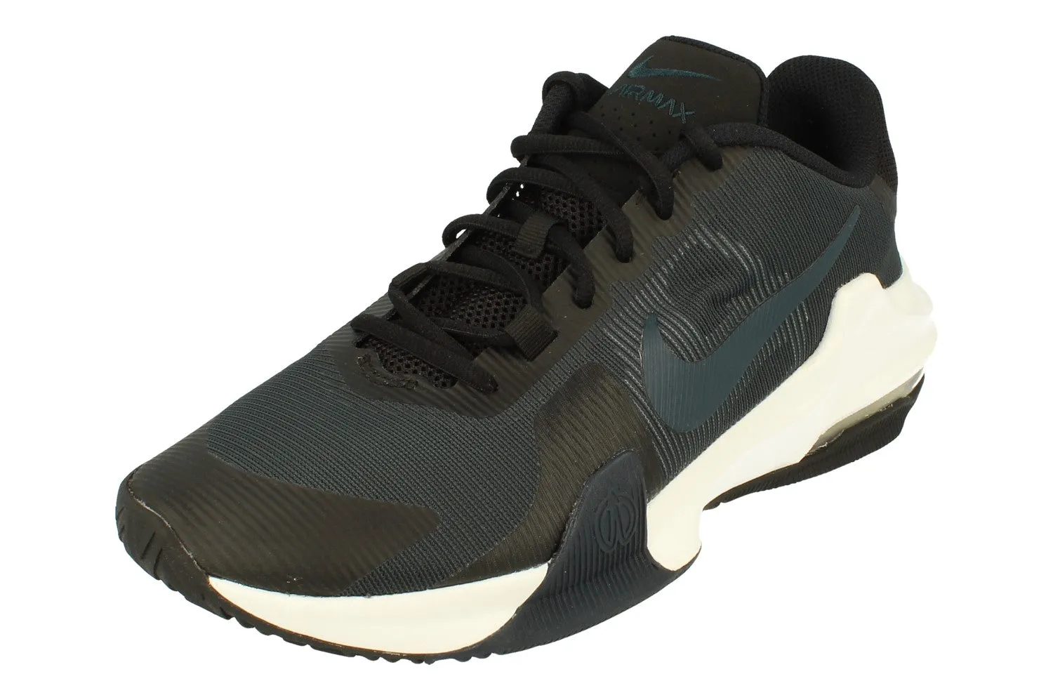 Nike Air Max Impact 4 Mens Basketball Trainers DM1124 009 running on a track shoes