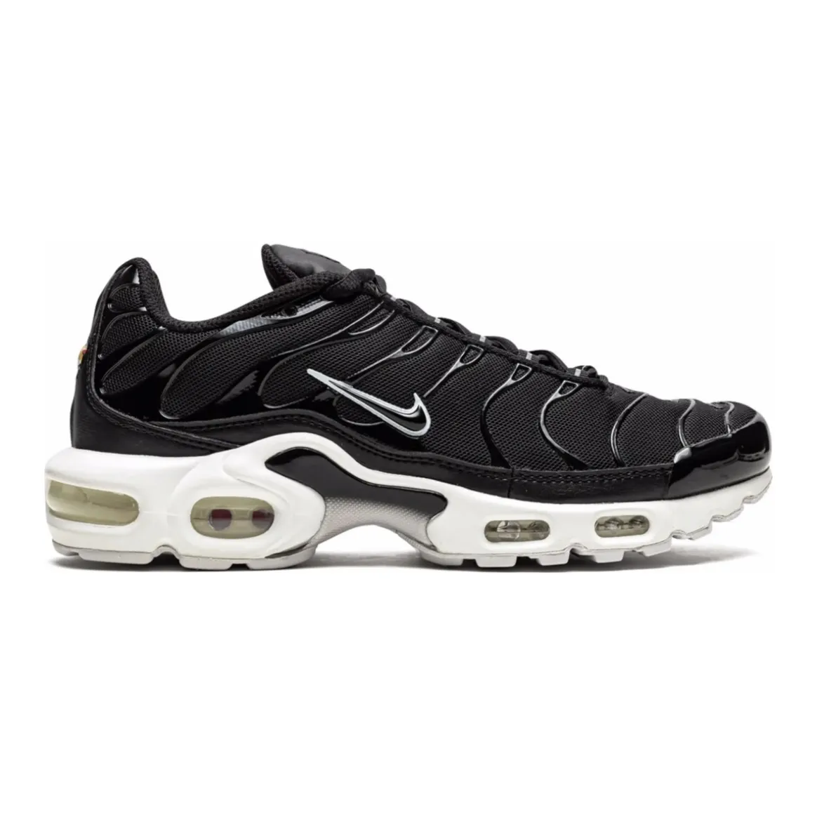 Nike Air Max Plus Black White Never Quit