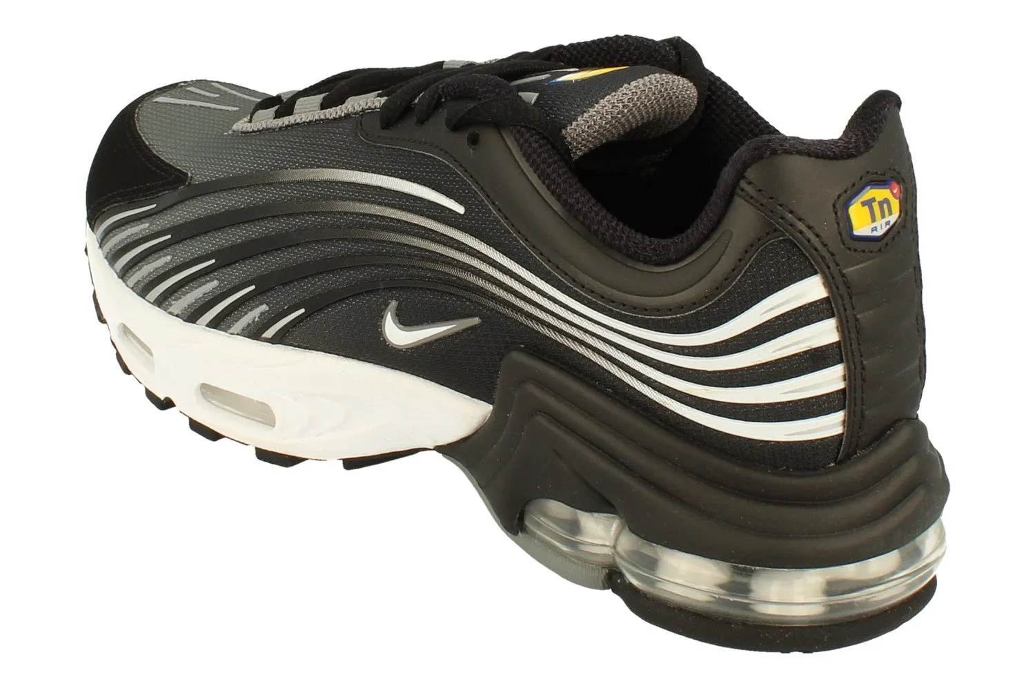 Footbed cushioned fabric shoes Nike Air Max Plus II Mens Cq7754 001