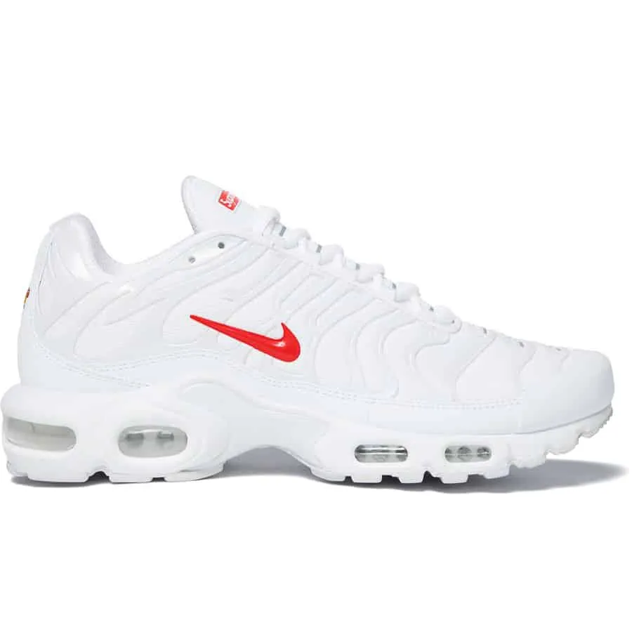 Nike Air Max Plus Supreme White Blown Rubber Pods