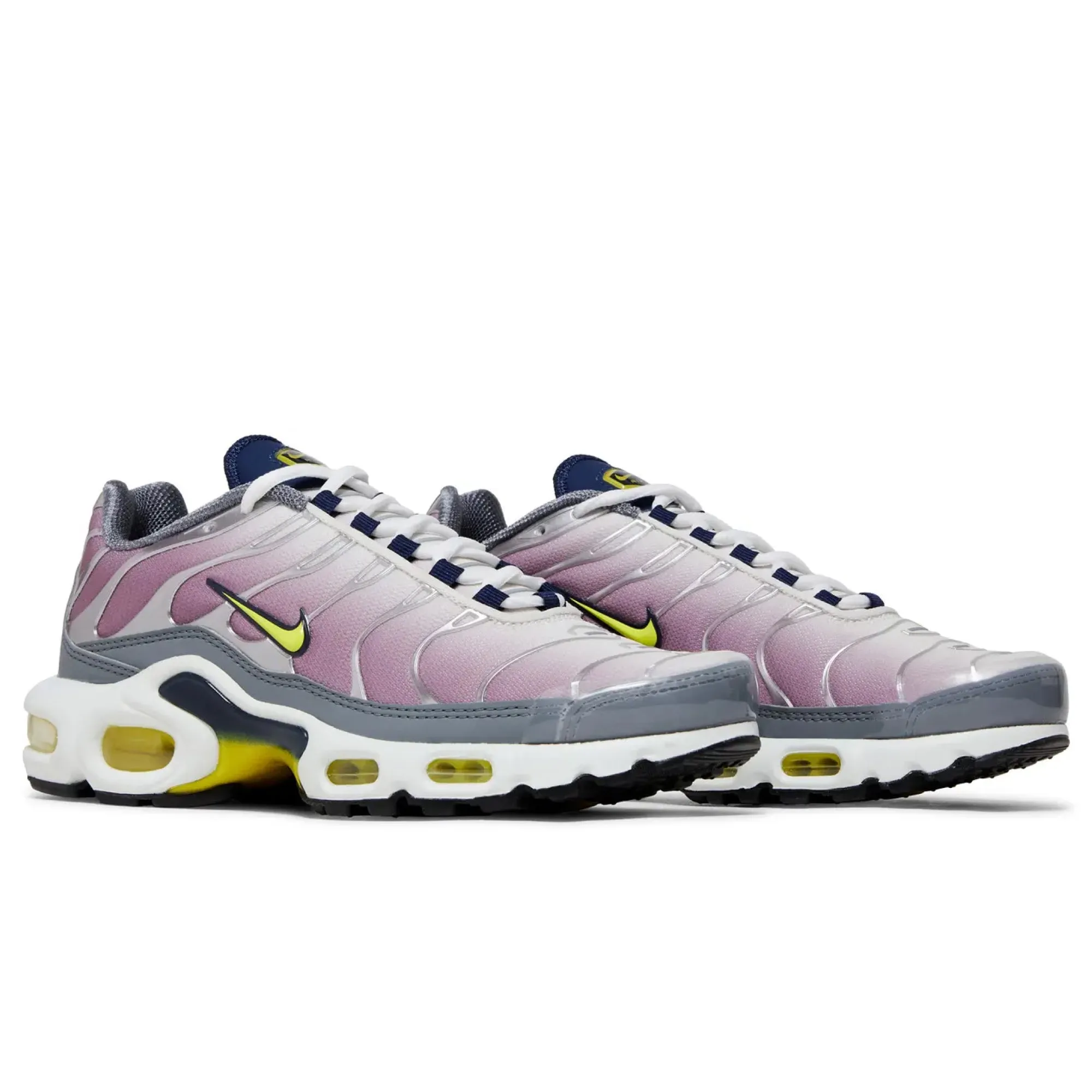 Shock   Absorbing Midsole Nike Air Max Plus Violet Dust High Voltage