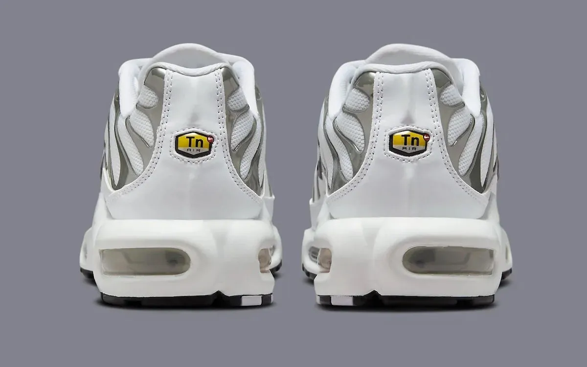 Nike Air Max Plus ? White Chrome ? Soft Sole