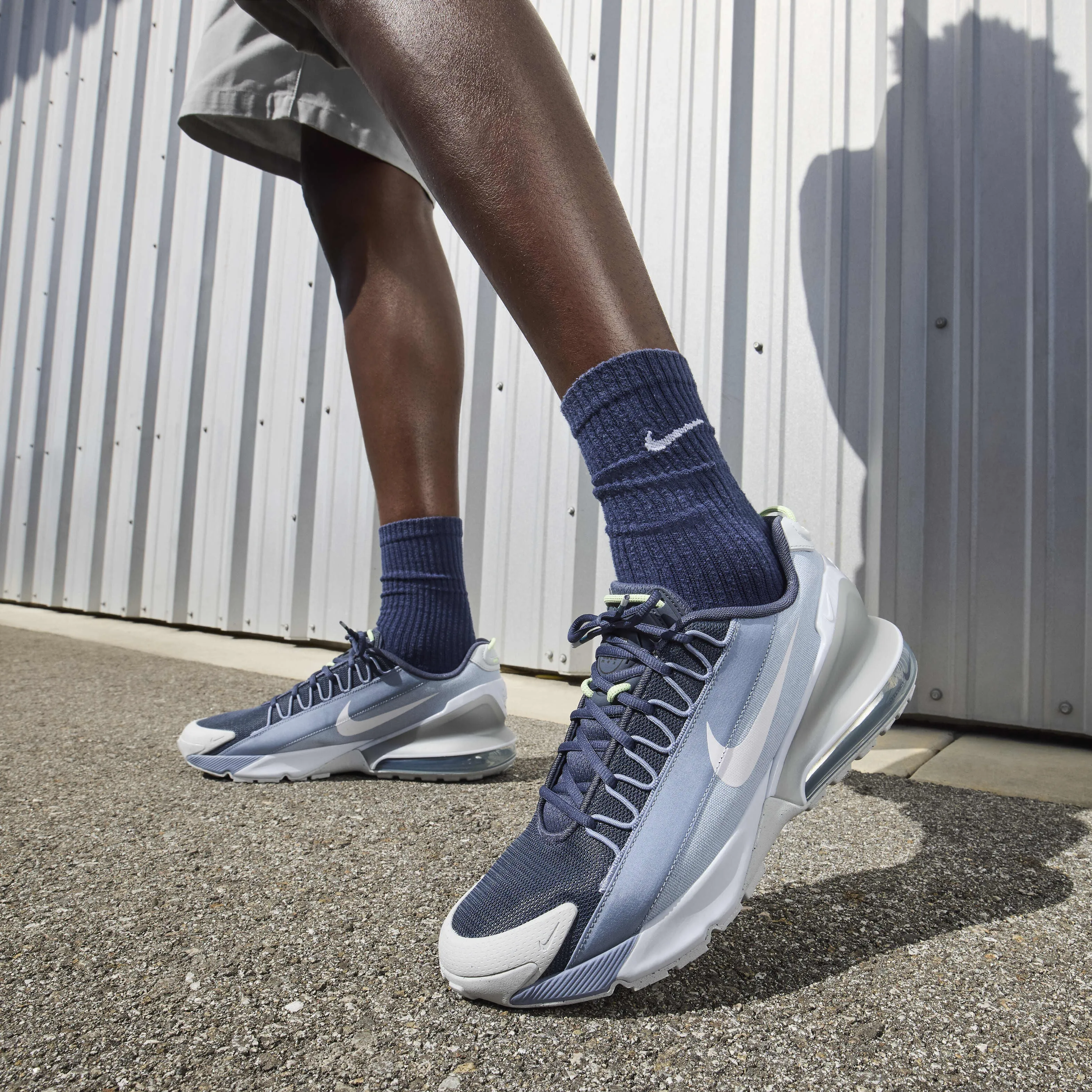 Nike Air Max Pulse Roam Blue Tear Resistant Shock dispersion