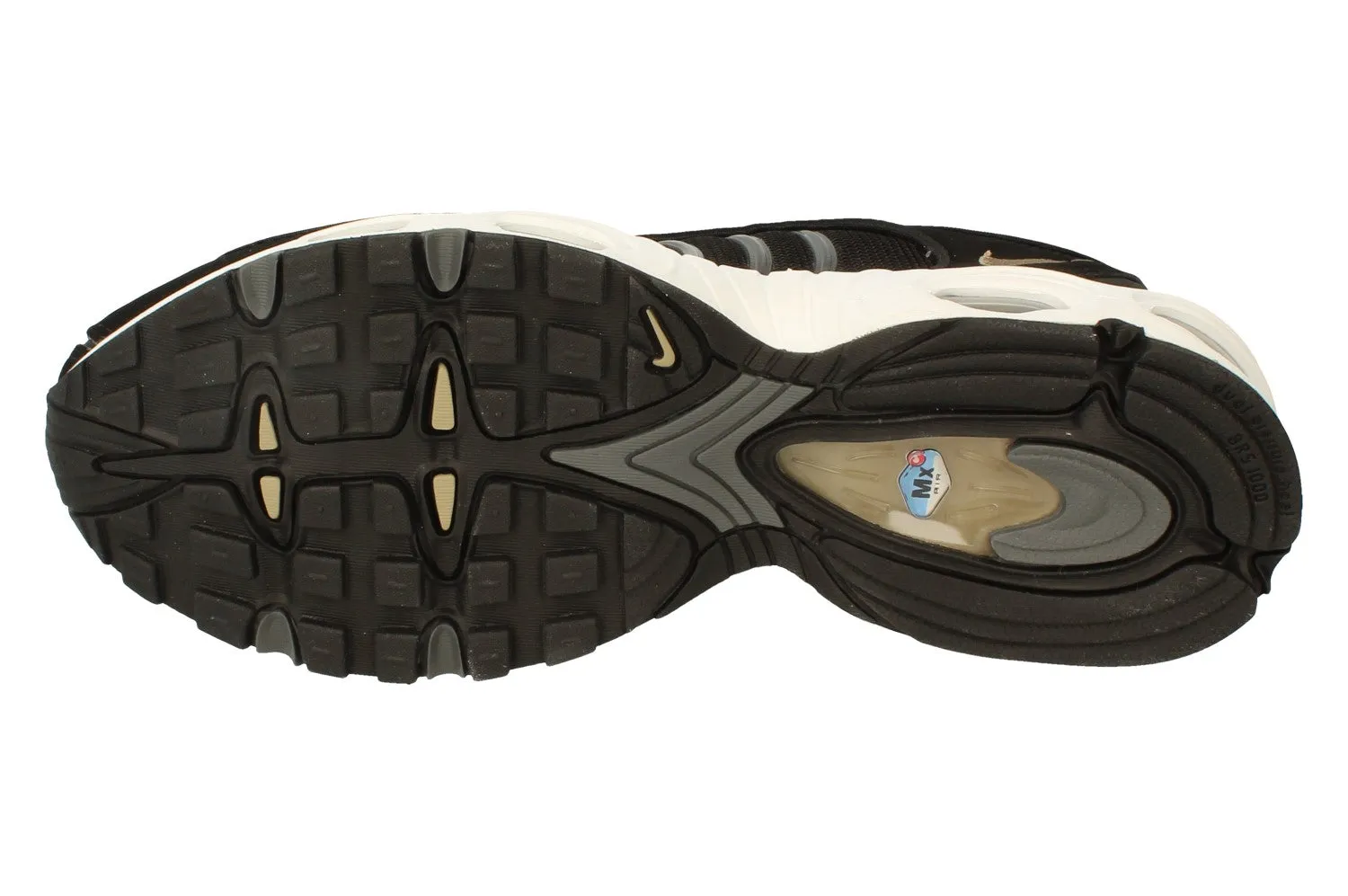 Nike Air Max Tailwind IV Mens CV1637 002 Bluetooth - Enabled running in a tennis court area shoes