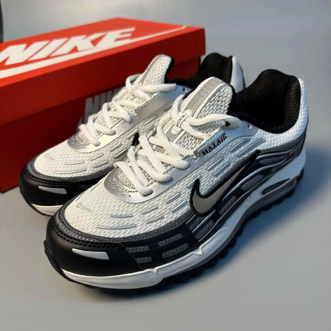 Stable Landing Geometry Ultra Responsive Midsole Nike Air Max TL 2.5 Gray/Black/white