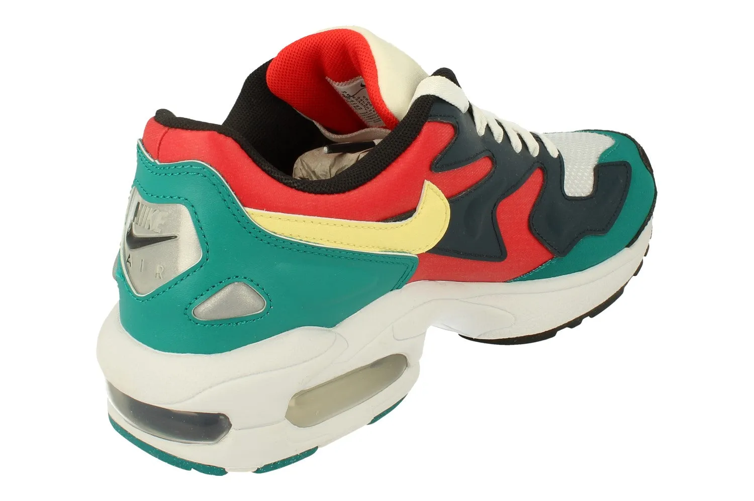 Performance Fit molded insole running shoes Nike Air Max2 Light SP Mens BV1359 600