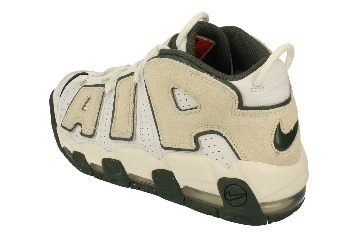 Nike Air More Uptempo 96 Mens Basketball Trainers Fn6249 100 spandex - feature shoes rocker - sole running wear