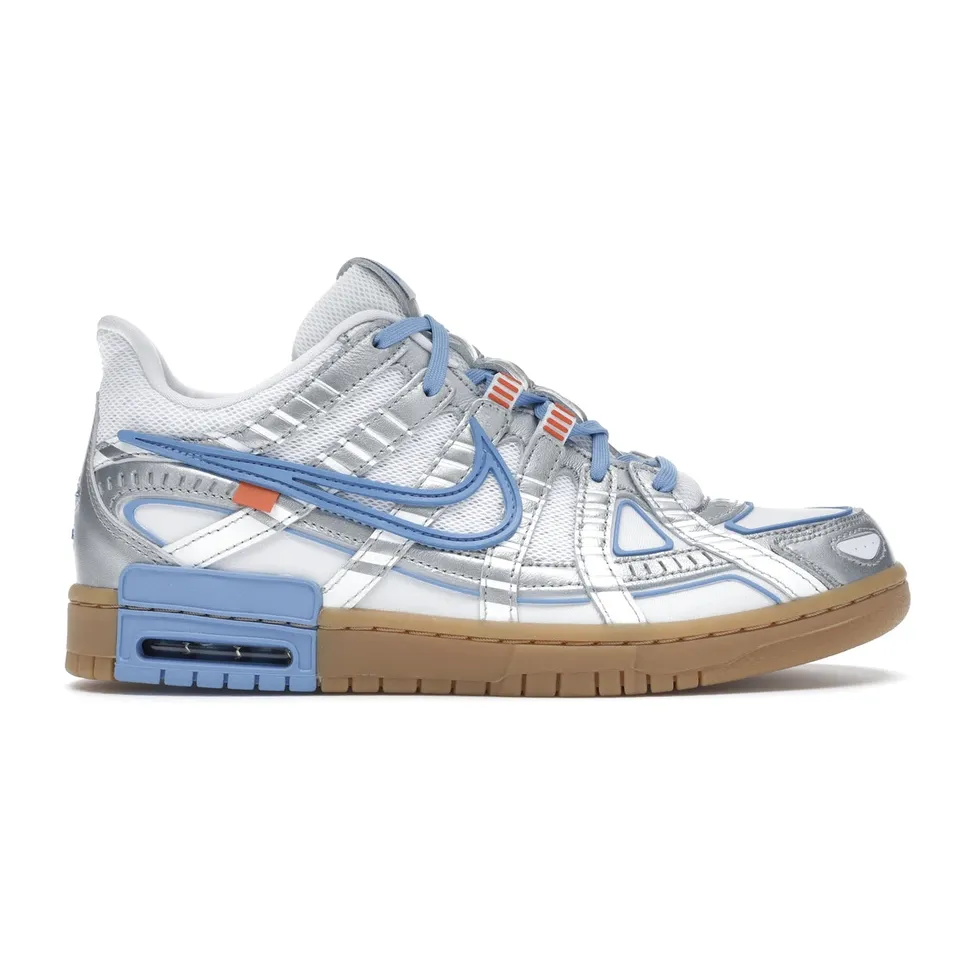 Nike Air Rubber Dunk Off-White UNC ReinforcedToe Secure Closure