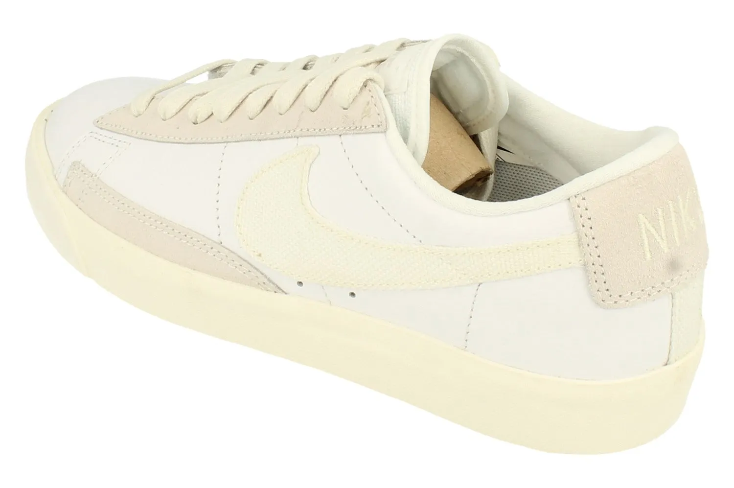 Nike Blazer Low Leather Mens Trainers Cw7585 100 concrete - running shoes