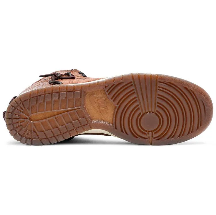 Nike Dunk High Bodega Legend Fauna Brown Comfortable toe box
