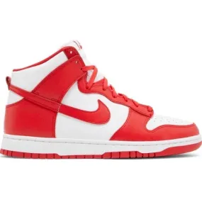 Nike Dunk High Championship White Red Push Forward