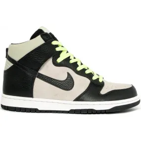 Lightweight EVA Foam Nike Dunk High Light Bone Black Light Liquid Lime