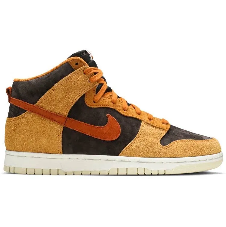 Cross Training Sneakers Nike Dunk High PRM Dark Russet