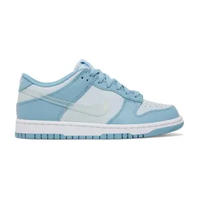 Nike Dunk Low Clear Blue Swoosh (GS) Athletic Footwear