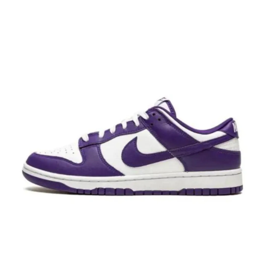Nike Dunk Low Court Purple Lightweight Material