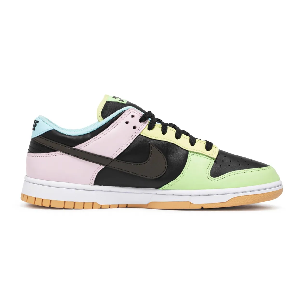 Nike Dunk Low Free 99 Black (GS) Reinforced Stitch Detail