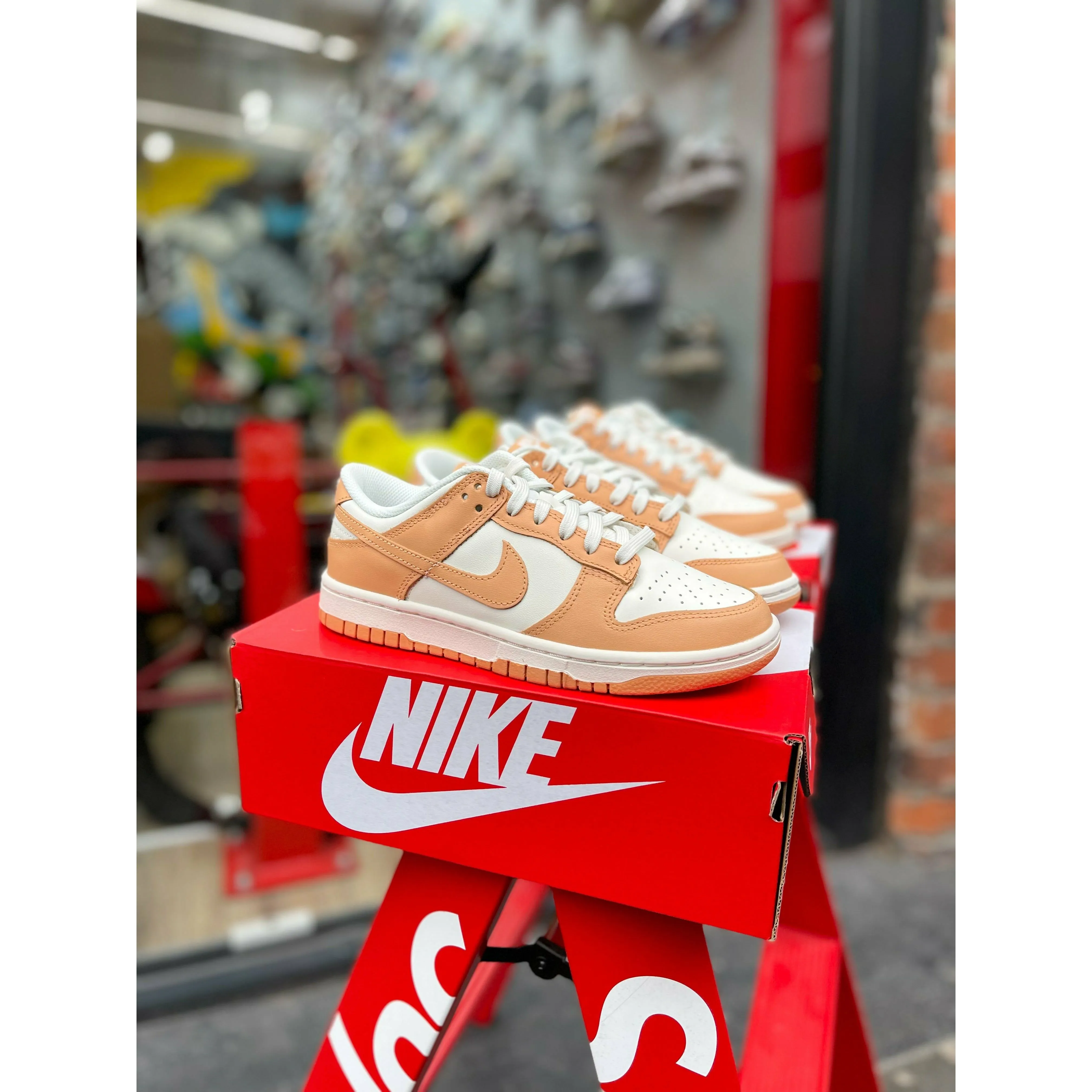 Nike Dunk Low Harvest Moon (W) Compact Build Neutral Style