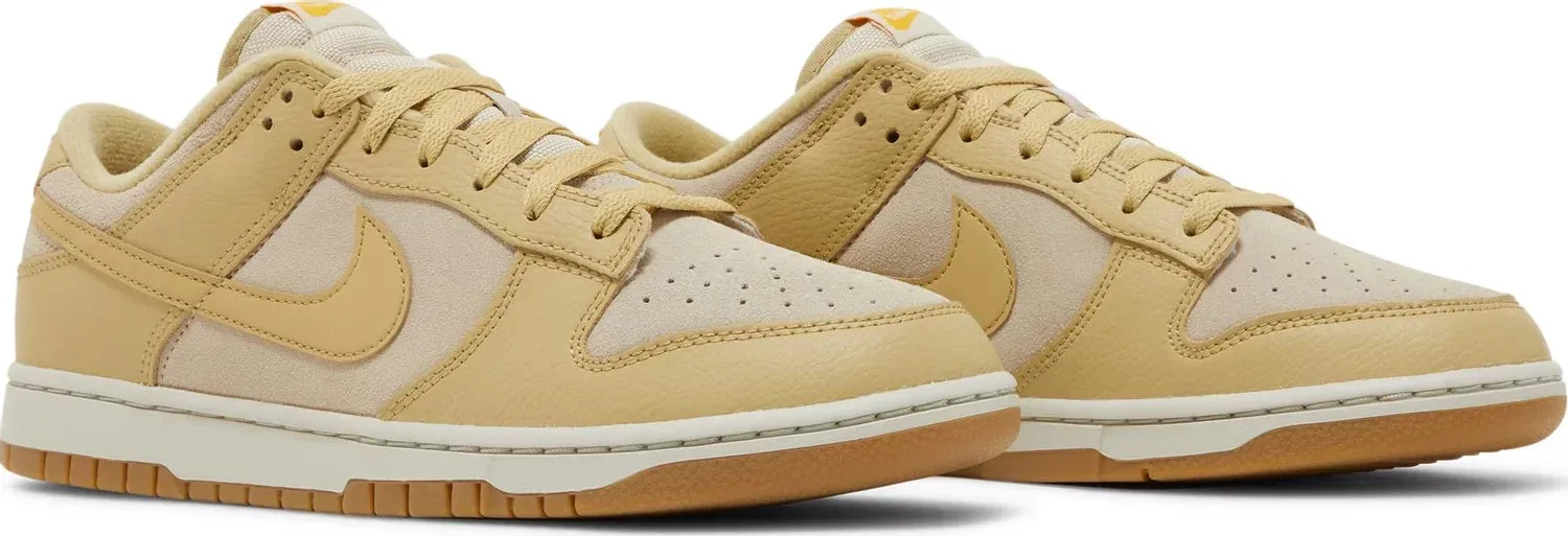 Spring Bounce Energy Returning Technology Nike Dunk Low Khaki Suede Gum