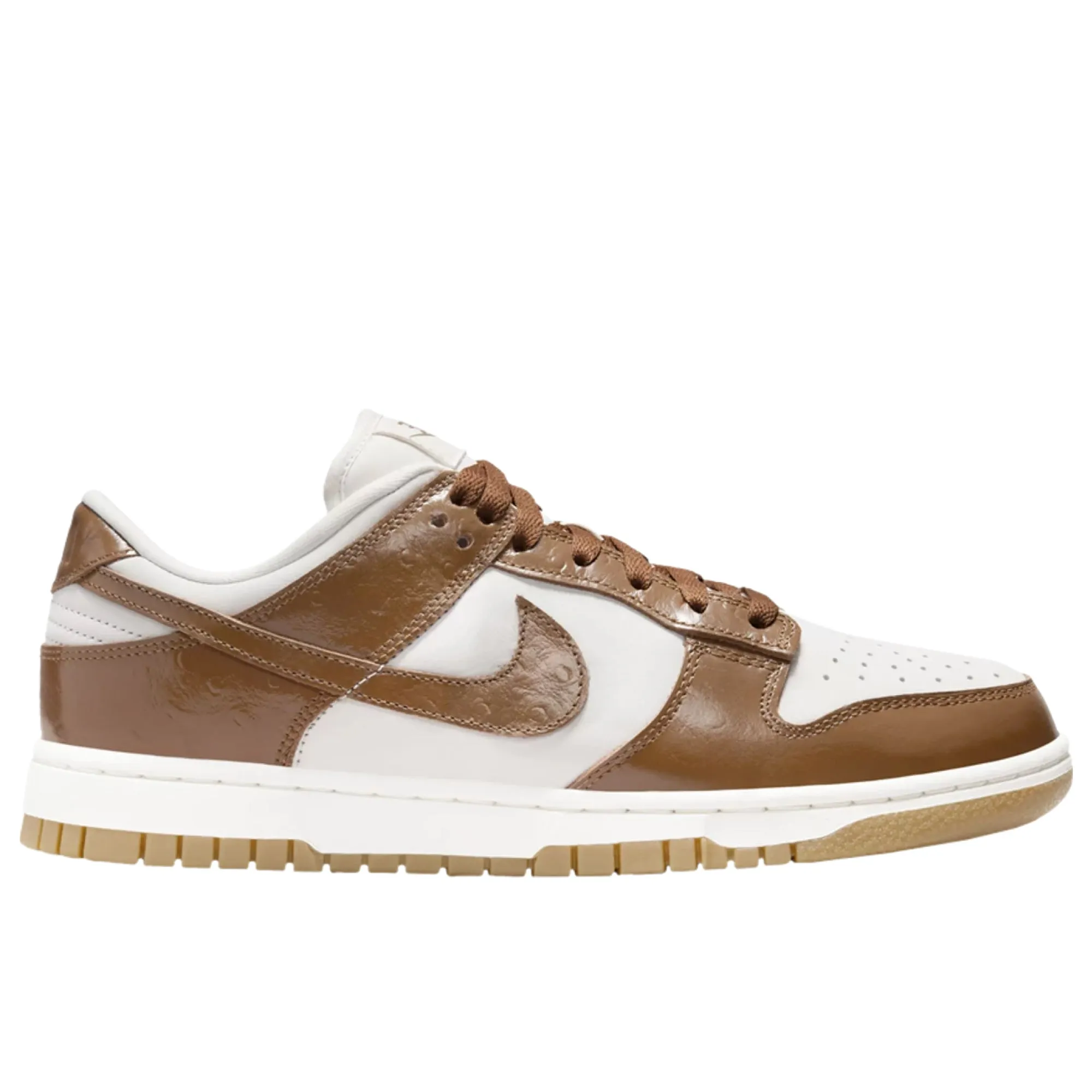Bold Color Scheme Retro Style Nike Dunk Low LX Ale Brown Ostrich
