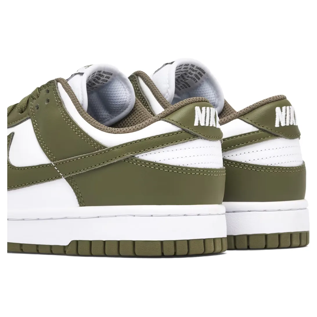 High Density Unlined Comfort Nike Dunk Low Medium Olive (W)