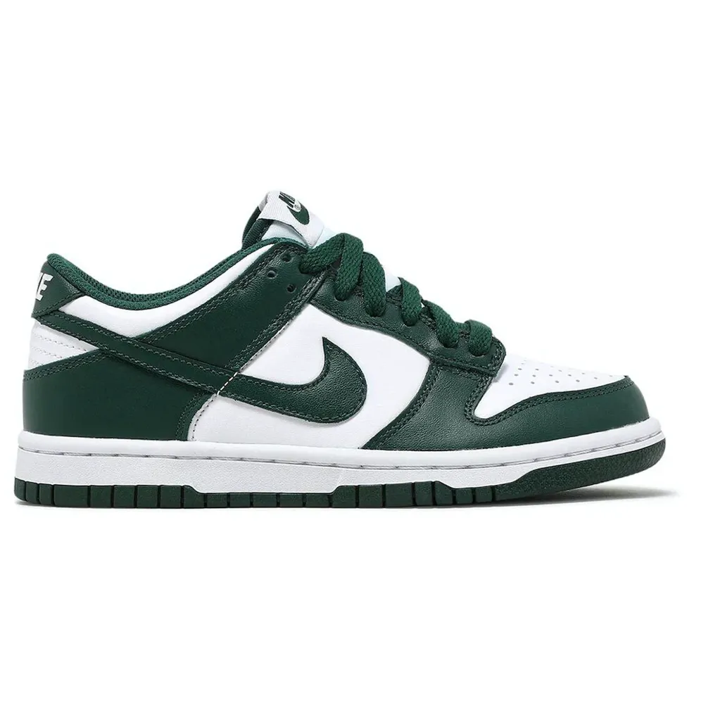 Nike Dunk Low Michigan State (GS) Compression Knit Upper