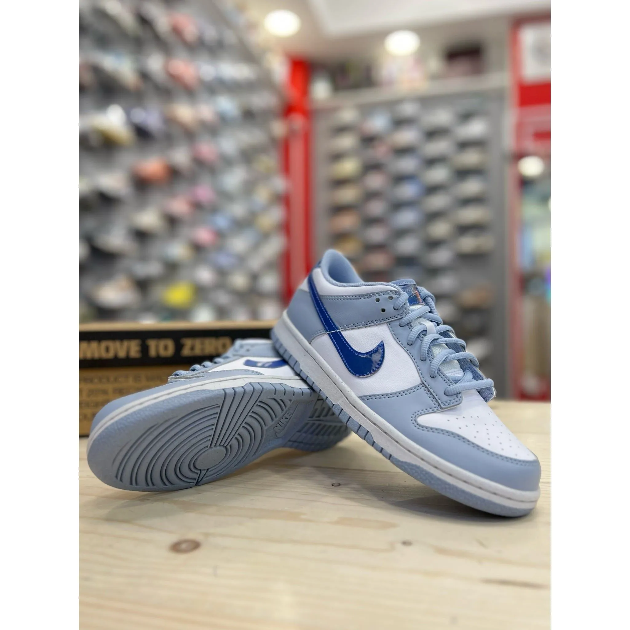 Odor   Resistant Nike Dunk Low Next Nature Blue Whisper Iridescent (GS)