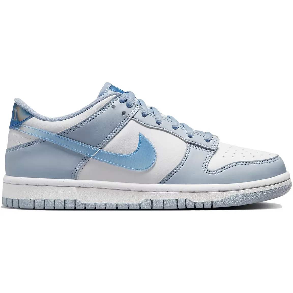 Nike Dunk Low Next Nature Blue Whisper Iridescent (GS) MoistureWickingFabric