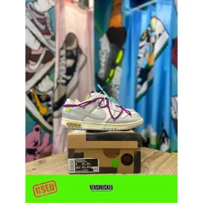 Professional Design Nike Dunk Low Off White LOT 21 UK 8