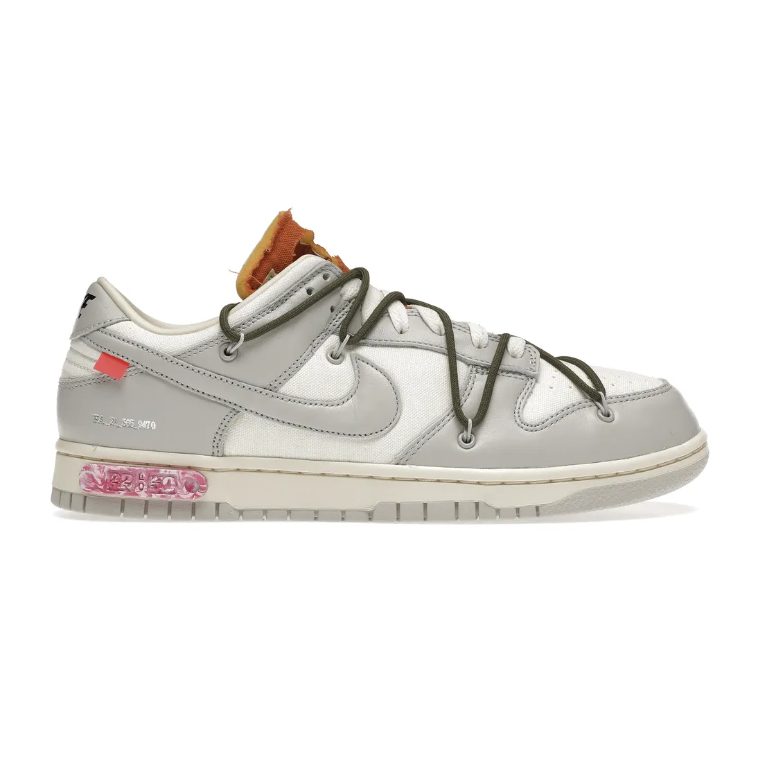 Nike Dunk Low  Off-White Lot 22 Active Cushion