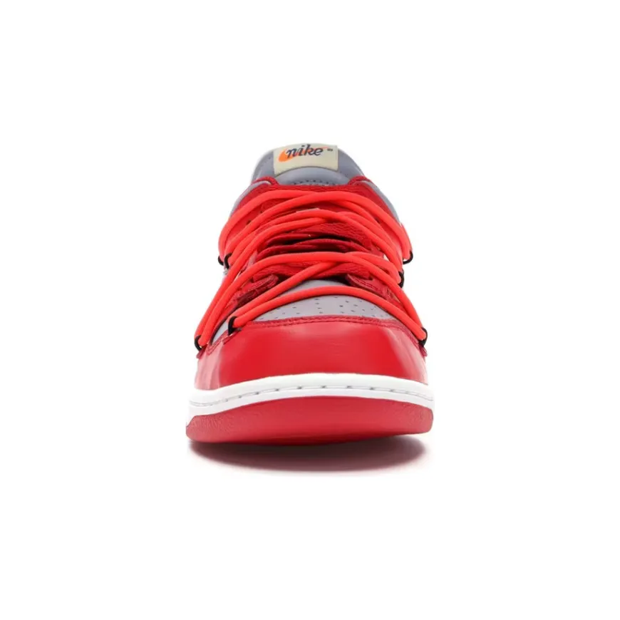 Nike Dunk Low Off-White - University Red Full Coverage