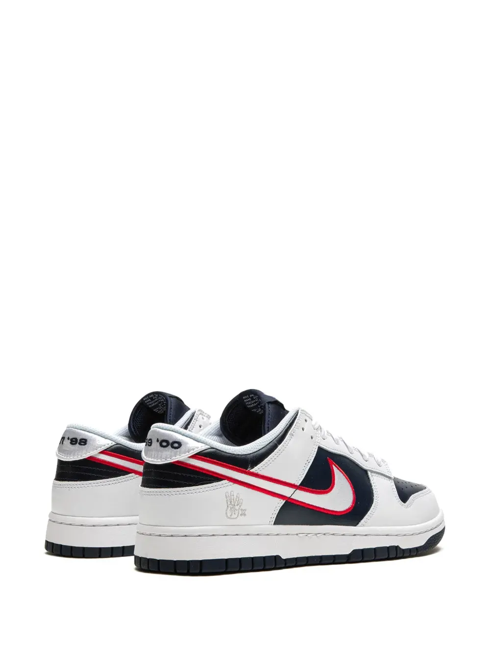 Nike Dunk Low Premium 'Houston Comets Four Peat' Microfiber Insole Clean Detail