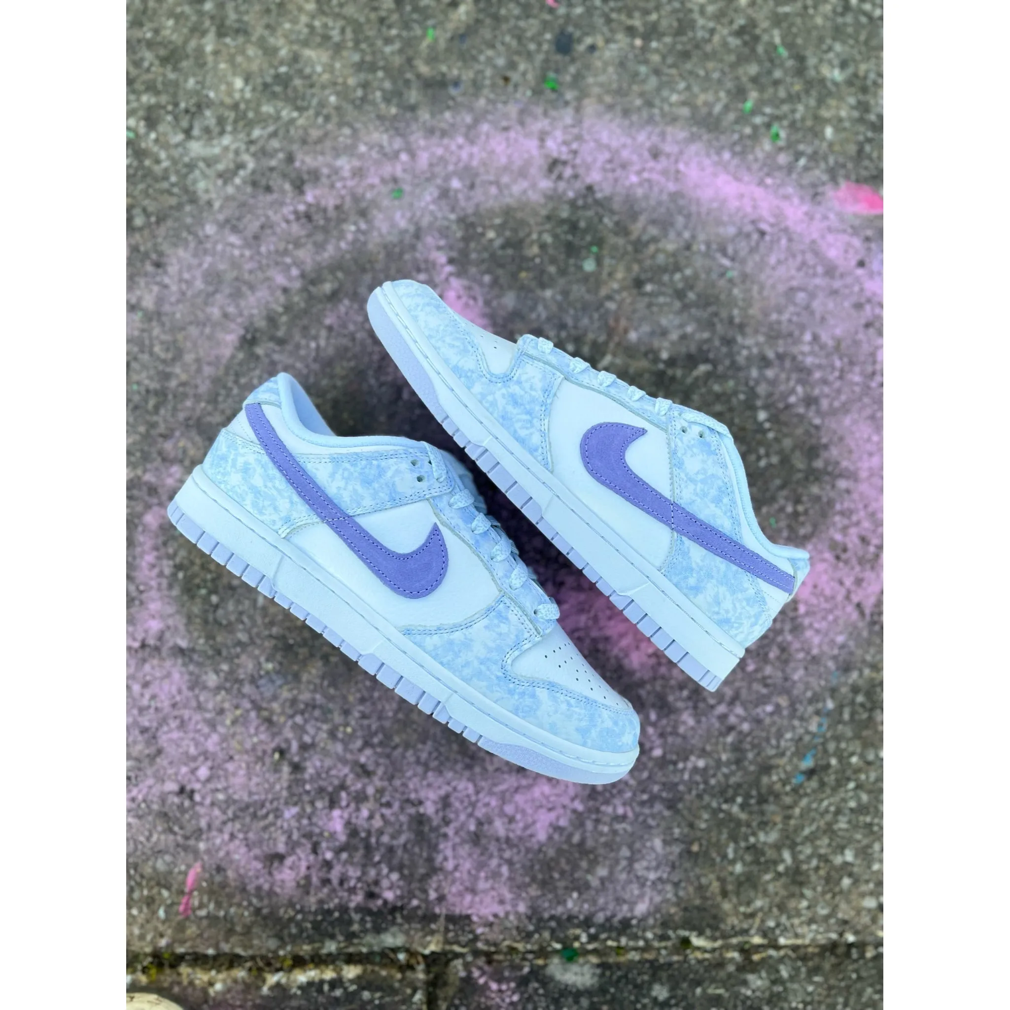 Reinforced Lace Holes Nike Dunk Low Purple Pulse (W)