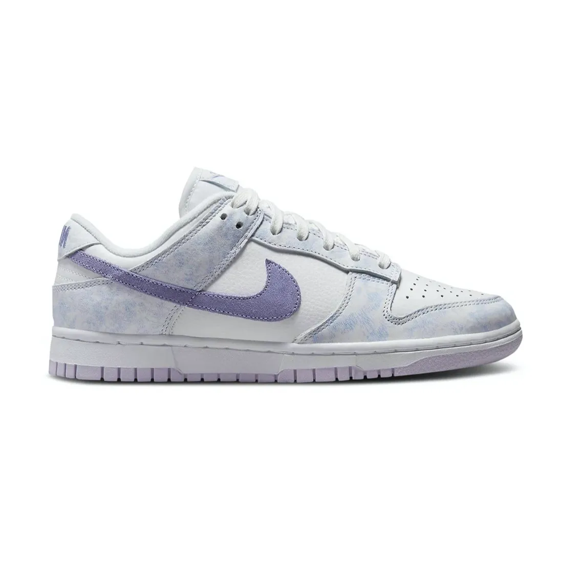 Thermoplastic Polyurethane Plate Heel Lock Technology Nike Dunk Low Purple Pulse (W)