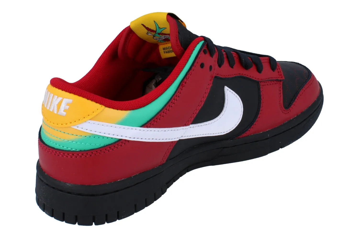 Nike Dunk Low Retro Ltd Mens Trainers Fz3057  001 padded interior shoes perforated upper