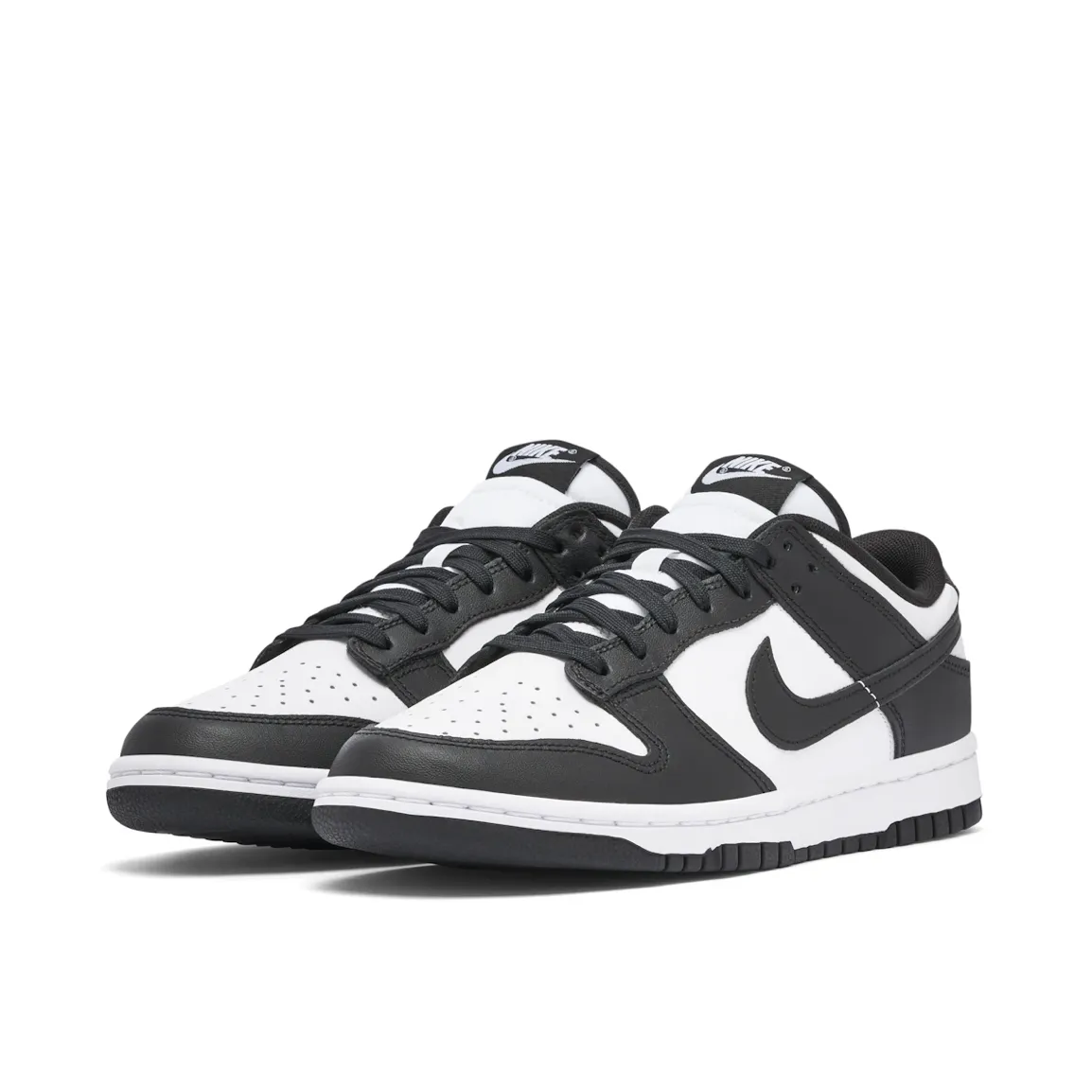 Nike Dunk Low Retro White Black Smooth Performance Dynamic Traction