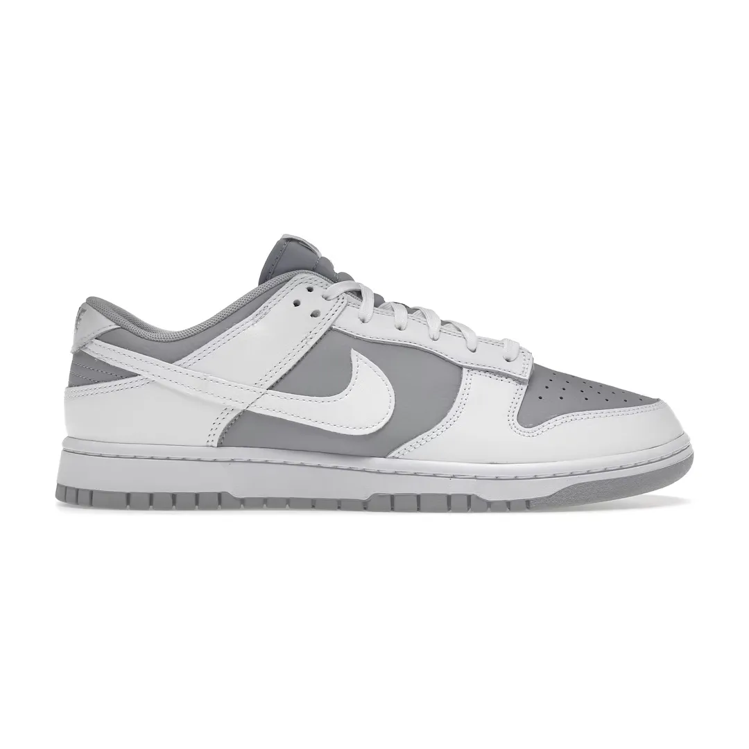 Stride Boost Multi-Terrain Nike Dunk Low Retro White Grey