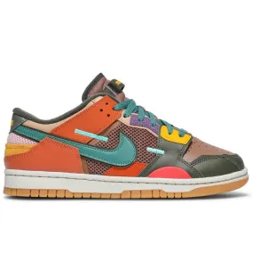 Dynamic Flex Neck Rubber Toe Guard Nike Dunk Low Scrap Archeo Brown