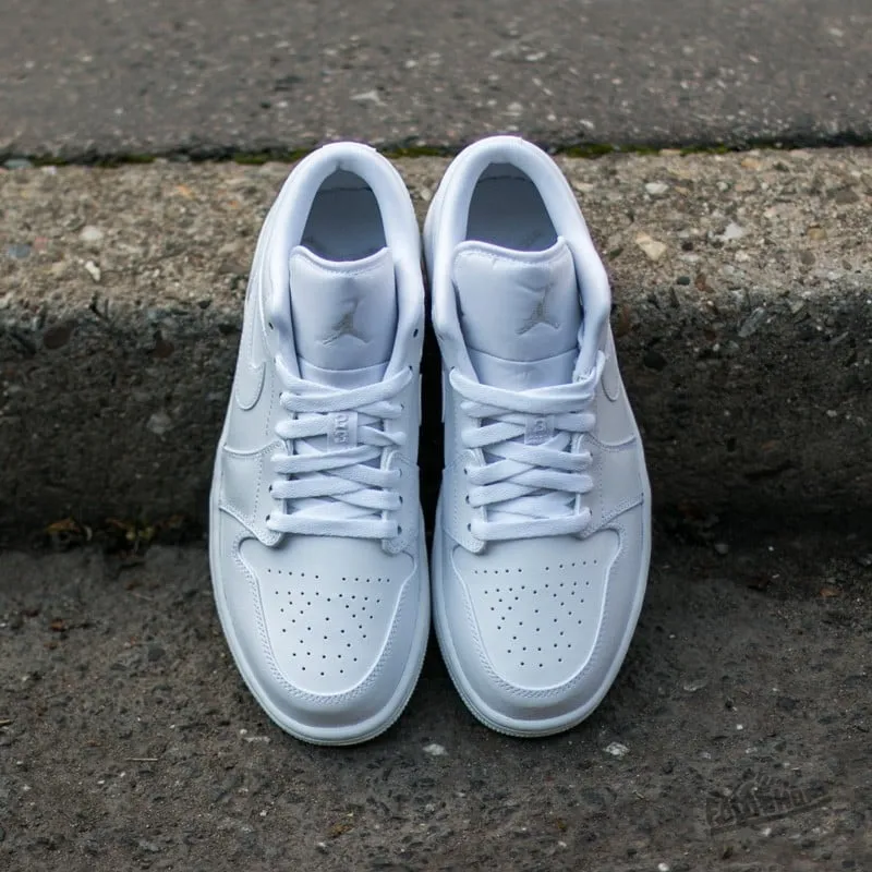 Nike Jordan 1 Low Triple White Flex Walk Durable durability