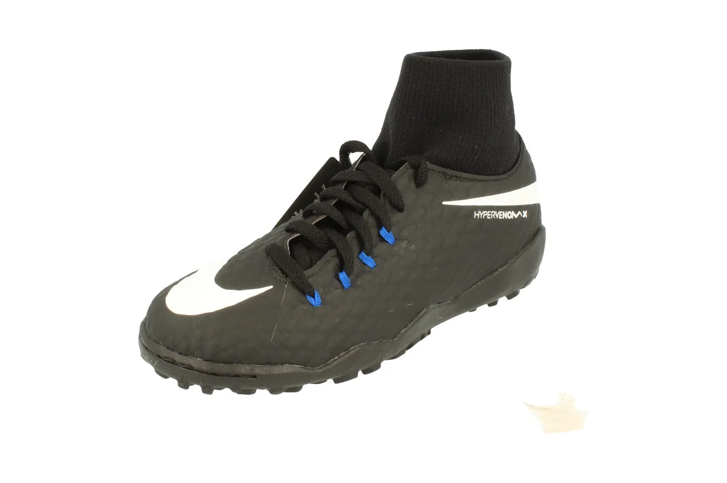 Play Stability Nike Junior Hypervonomx Phelon 3 Df Tf Football Boots 917775 002