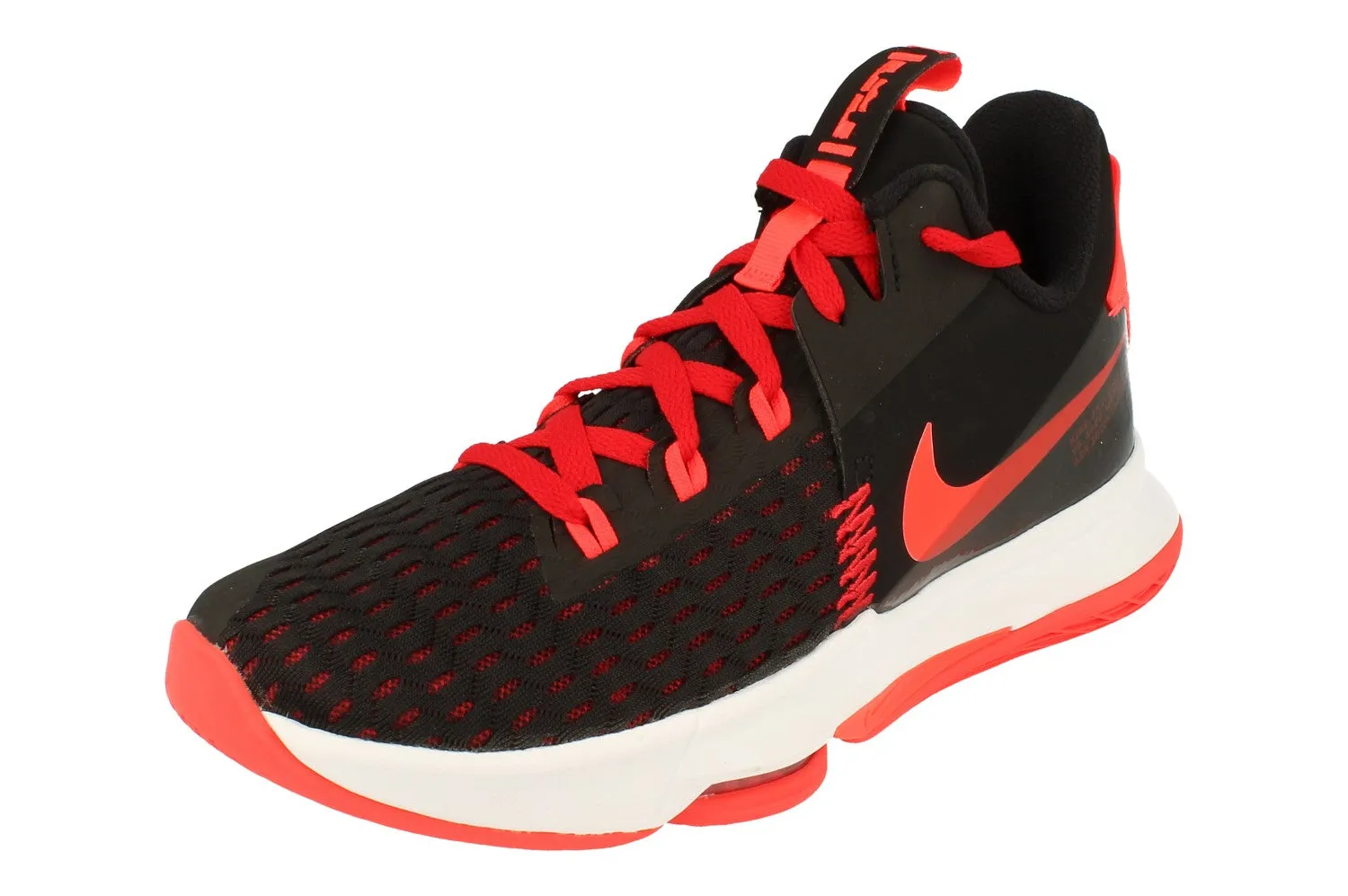Obstacle course readiness running for team building Nike Lebron Witness V Mens Basketball Trainers CQ9380 005