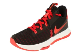 Obstacle course readiness running for team building Nike Lebron Witness V Mens Basketball Trainers CQ9380 005