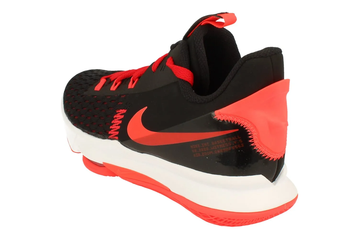 Nike Lebron Witness V Mens Basketball Trainers CQ9380 005 Running Friendly gym - ready