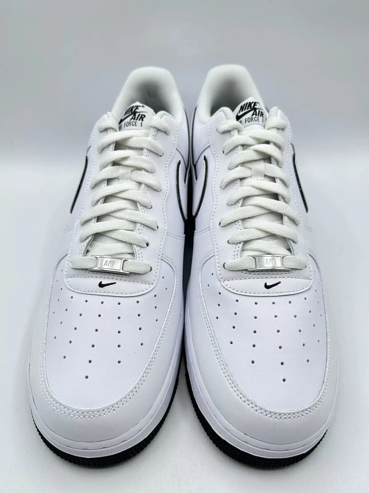 Nike Men??s Air Force 1 '07 Low White Black Outline Panda Travel Fit