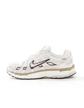 Nike P-6000 Blanc et marron Sports Class